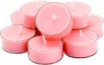 Natural Scented Soy Wax Tealight Candles Bulk, Romantic Rose Aromatherapy Luxury Tea Candle Set of 12-4 Hour Burn Time|Great for Valentine's Day, Birthday