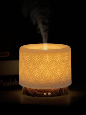 Diffuser for Home,Essential Oil Diffuser 280ml Aromatherapy Oil Diffuser Ultrasonic Cool Mist Diffuser with Auto Shut-Off Protection,Bedroom Vaporizer Humidifier for Home Office SPA Yoga